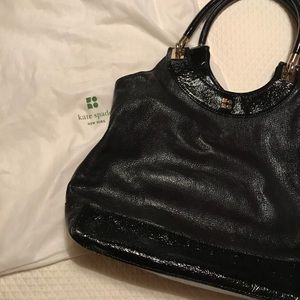 Kate Spade black leather purse